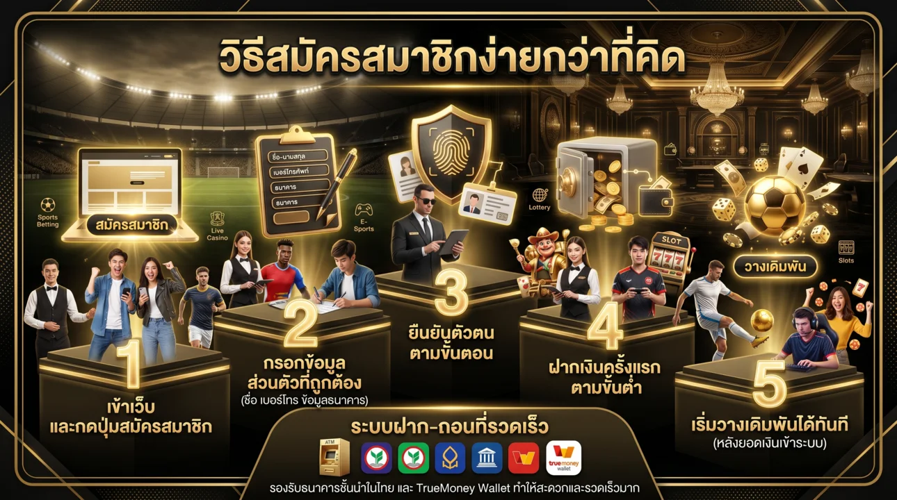 วิธีสมัครสมาชิก UFAR88